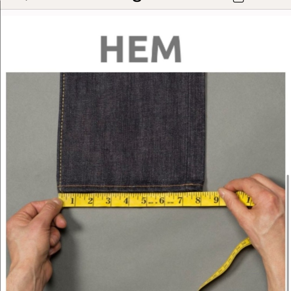 👖JEANS SIZE CHARTS👖 - Picture 9 of 16